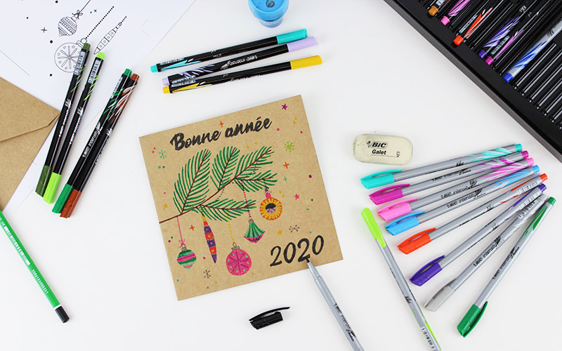 1 Tuto Carte de Voeux